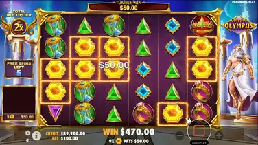 gates of olympus механика слота